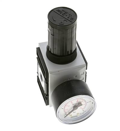 Regulador de presión para ensamblaje de colector G1/4'' 2000l/min 0.1-2.0bar/1-29psi PA Futura 1