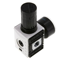 Regulador de presión de precisión G3/8'' 2500l/min 0.5-8.0bar/7-116psi PA Futura 1