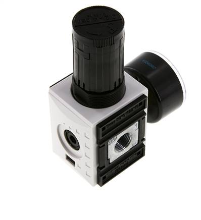 Regulador de presión de precisión G3/8'' 2500l/min 0.2-4.0bar/3-58psi PA Futura 1