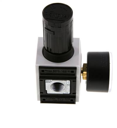Regulador de presión de precisión G3/8'' 2500l/min 0.5-10.0bar/7-145psi PA Futura 1