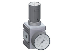 Regulador de presión de precisión G1/4'' 2000l/min 0.5-10.0bar/7-145psi PA Futura 1