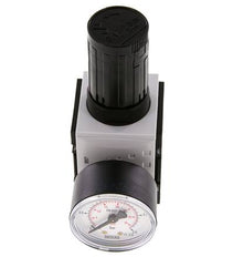 Regulador de presión de precisión G1/4'' 2000l/min 0.1-2.0bar/1-29psi PA Futura 1