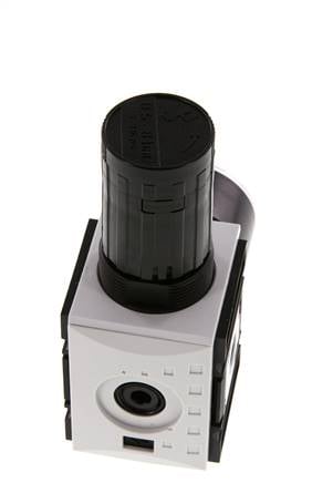 Regulador de presión G1/4'' 2000l/min 0.5-8.0bar/7-116psi PA Futura 1