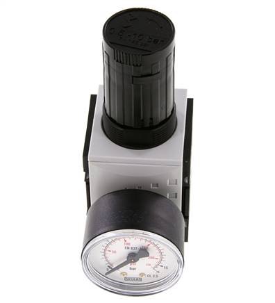 Regulador de presión G1/4'' 2000l/min 0,5-10,0bar/7-145psi Futura 1