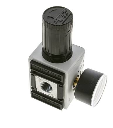 Regulador de presión de precisión para montaje de colector G1/2''&3/8'' 5200l/min 0.1-2.0bar/1-29psi PA Futura 2