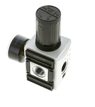 Regulador de presión de precisión para montaje de colector G1/2''&3/8'' 5200l/min 0.5-16.0bar/7-232psi PA Futura 2