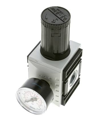 Regulador de presión de precisión para montaje de colector G1/2''&3/8'' 5200l/min 0.5-8.0bar/7-116psi PA Futura 2