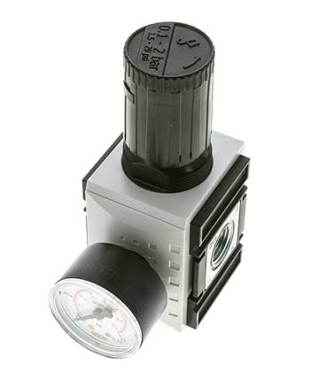Regulador de presión para ensamblaje de colector G1/2''&3/8'' 5200l/min 0.1-2.0bar/1-29psi PA Futura 2