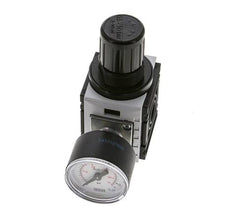 Regulador de presión para conjunto de colector G1/4'' 1000l/min 0,5-10,0bar/7-145psi Manómetro de 40 mm Futura 0