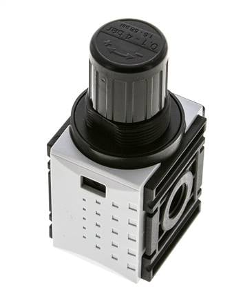 Regulador de presión para ensamblaje de colector G1/4'' 1000l/min 0.2-4.0bar/3-58psi PA Futura 0