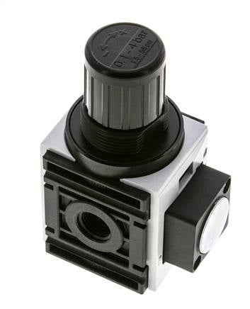 Regulador de presión para ensamblaje de colector G1/4'' 1000l/min 0.2-4.0bar/3-58psi PA Futura 0