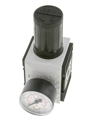 Regulador de presión de precisión G3/8'' 4500l/min 0.1-2.0bar/1-29psi PA Futura 2