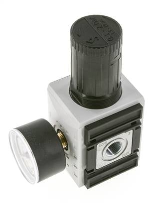 Regulador de presión de precisión G3/8'' 4500l/min 0.1-2.0bar/1-29psi PA Futura 2