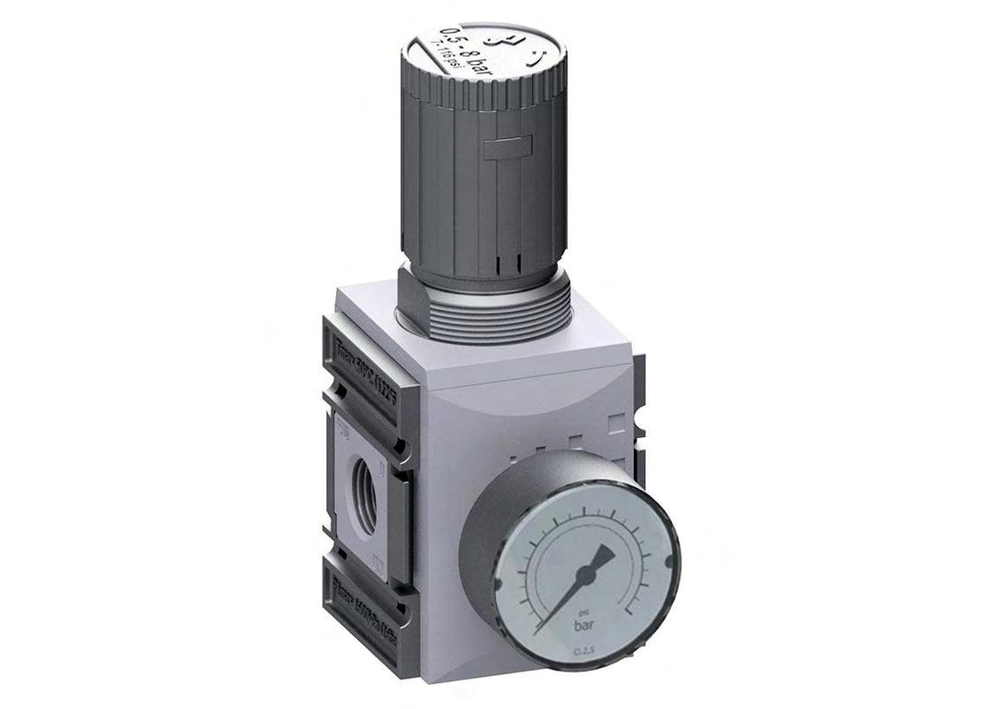 Regulador de presión de precisión G1/2'' 5200l/min 0.5-10.0bar/7-145psi PA Futura 2