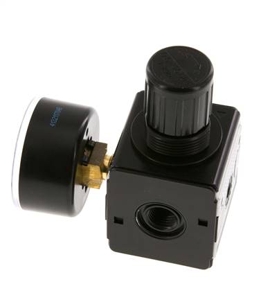 Regulador de presión de precisión G1/4'' 2100l/min 0.5-16.0bar/7-232psi de fundición de zinc Multifix 1