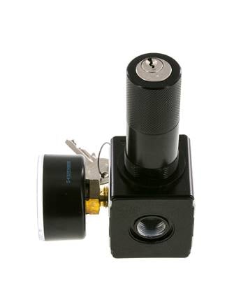 Regulador de presión G3/8'' 2100l/min 0,5-16,0bar/7-232psi Bloqueo de cilindro Multifix 1