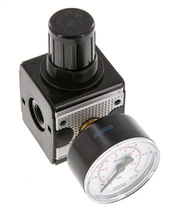 Regulador de presión G1/4'' 2100l/min 0.1-3.0bar/1-44psi de fundición de zinc Multifix 1