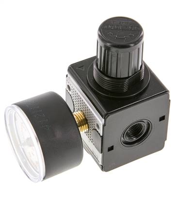 Regulador de presión G1/4'' 2100l/min 0.5-10.0bar/7-145psi de fundición de zinc Multifix 1