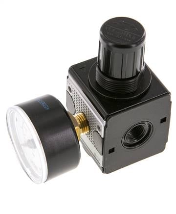 Regulador de presión G1/4'' 2100l/min 0.1-3.0bar/1-44psi de fundición de zinc Multifix 1
