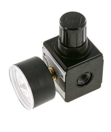 Regulador de presión G1/4'' 2100l/min 0.1-1.0bar/1-14psi de fundición de zinc Multifix 1