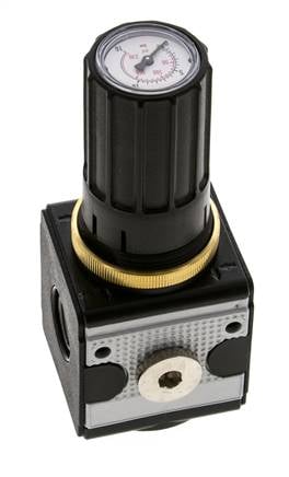 Regulador de presión para ensamblaje de colector G1/4'' 2250l/min 0.5-10.0bar/7-145psi de fundición de zinc Multifix 1