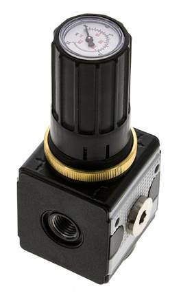 Regulador de presión para ensamblaje de colector G1/4'' 2250l/min 0.5-10.0bar/7-145psi de fundición de zinc Multifix 1