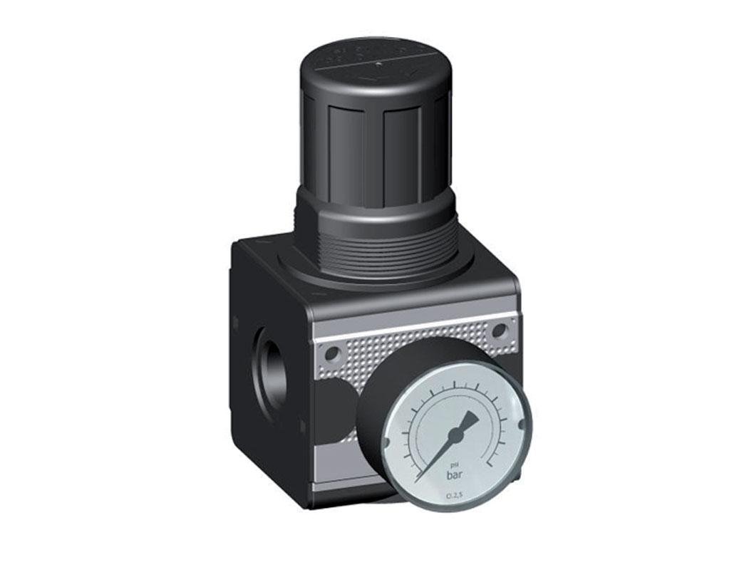 Regulador de presión G1/2'' 8700l/min 0.2-6.0bar/3-87psi de fundición de zinc Multifix 2