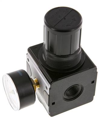 Regulador de presión de precisión G1/2'' 8700l/min 0.2-6.0bar/3-87psi de fundición de zinc Multifix 2
