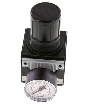 Regulador de presión G1/2'' 8700l/min 0.5-10.0bar/7-145psi de fundición de zinc Multifix 2