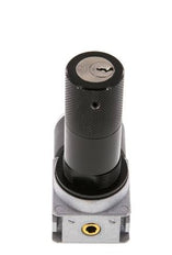 Regulador de presión G1/8'' 1450l/min 0,5-10,0bar/7-145psi Manómetro de 40 mm Cylinder Lock Multifix 0