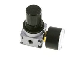 Regulador de presión G1/8'' 1450l/min 0,1-1,0bar/1-14psi Manómetro de 40 mm Multifix 0