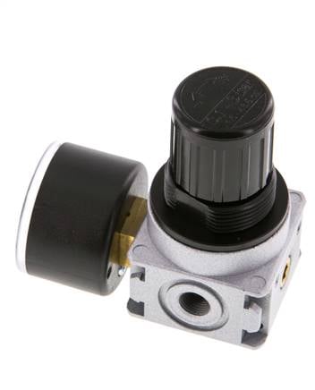 Regulador de presión G1/8'' 1450l/min 0,1-3,0bar/1-44psi Manómetro de 40 mm Multifix 0