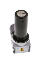 Regulador de presión G1/8'' 1450l/min 0,2-6,0bar/3-87psi Manómetro de 40 mm Cylinder Lock Multifix 0
