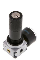 Regulador de presión G1/8'' 1450l/min 0,5-10,0bar/7-145psi Manómetro de 40 mm Cylinder Lock Multifix 0