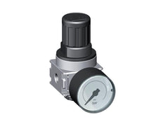 Regulador de presión G1/8'' 1450l/min 0,2-6,0bar/3-87psi Manómetro de 40 mm Cylinder Lock Multifix 0