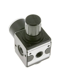 Regulador de presión para ensamblaje de colector G1/4'' 2250l/min 0.5-16.0bar/7-232psi de fundición de zinc Manómetro de 40 mm Multifix 1