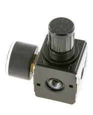 Regulador de presión para ensamblaje de colector G1/4'' 2250l/min 0.1-3.0bar/1-44psi de fundición de zinc con manómetro de 40 mm Multifix 1
