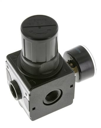 Regulador de presión para ensamblaje de colector G1/2'' 8500l/min 0.1-3.0bar/1-44psi de fundición de zinc Multifix 2