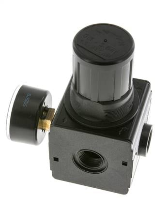 Regulador de presión para ensamblaje de colector G1/2'' 8500l/min 0.1-3.0bar/1-44psi de fundición de zinc Multifix 2