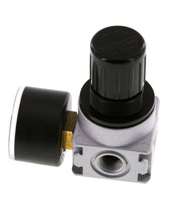 Regulador de presión G1/4'' 600l/min 0,1-3,0bar/1-44psi Manómetro de 40 mm Multifix 0