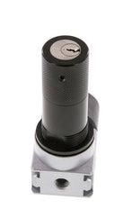 Regulador de presión G1/8'' 600l/min 0,5-10,0bar/7-145psi Manómetro de 40 mm Bloqueo de cilindro Multifix 0