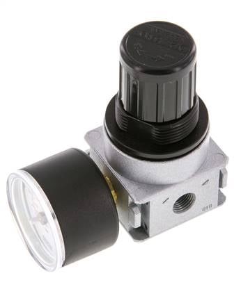 Regulador de presión G1/8'' 600l/min 0,2-6,0bar/3-87psi Manómetro de 40 mm Multifix 0