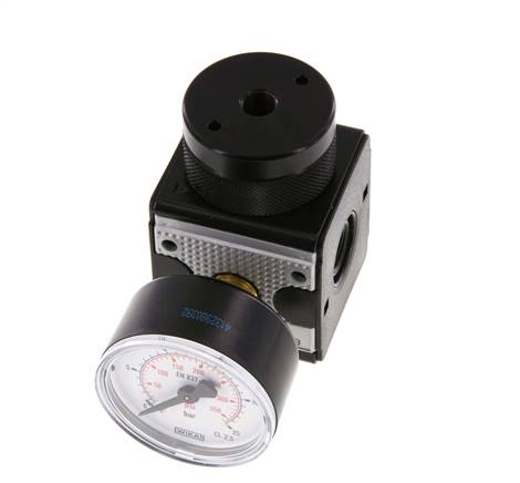 Regulador de presión pilotado G1/4'' 2100l/min 0.5-16.0bar/7-232psi de fundición de zinc Multifix 1