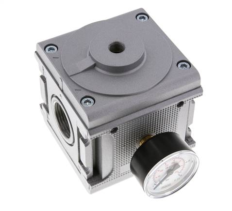 Regulador de presión pilotado G1'' 17500l/min 0.5-16.0bar/7-232psi Aluminio Multifix 5
