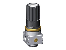 Regulador de presión G1/4'' 1450l/min 0.1-3.0bar/1-44psi Perilla de fundición de zinc con manómetro Multifix 0