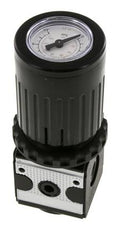 Regulador de presión G1/4'' 2100l/min 0.2-6.0bar/3-87psi Perilla de fundición de zinc con manómetro Multifix 1