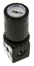Regulador de presión G1/4'' 2100l/min 0.2-6.0bar/3-87psi Perilla de fundición de zinc con manómetro Multifix 1