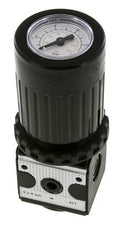 Regulador de presión G1/4'' 2100l/min 0.2-6.0bar/3-87psi Perilla de fundición de zinc con manómetro Multifix 1