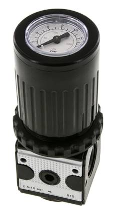Regulador de presión G3/8'' 2100l/min 0,5-10,0bar/7-145psi Multifix 1