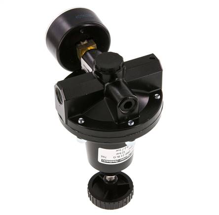 Regulador de presión de precisión G1/4'' 550l/min 0.2-7.0bar/3-102psi de fundición de zinc estándar 3